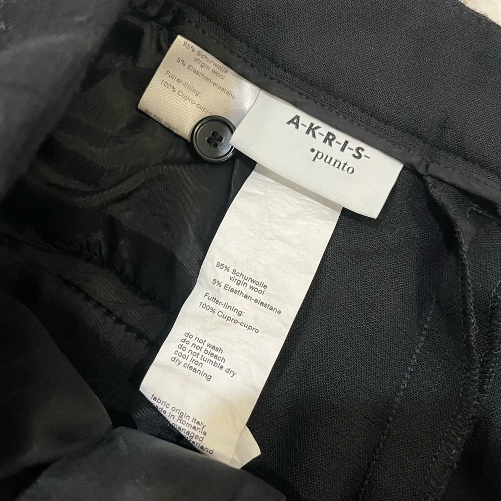 Akris Punto Size 10 Wool Pants